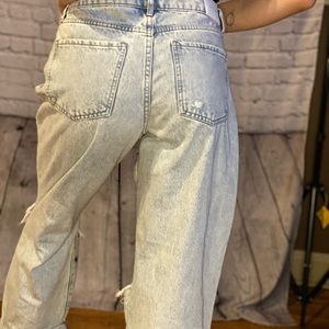 Boy friend EXPRESS cropped Jeans